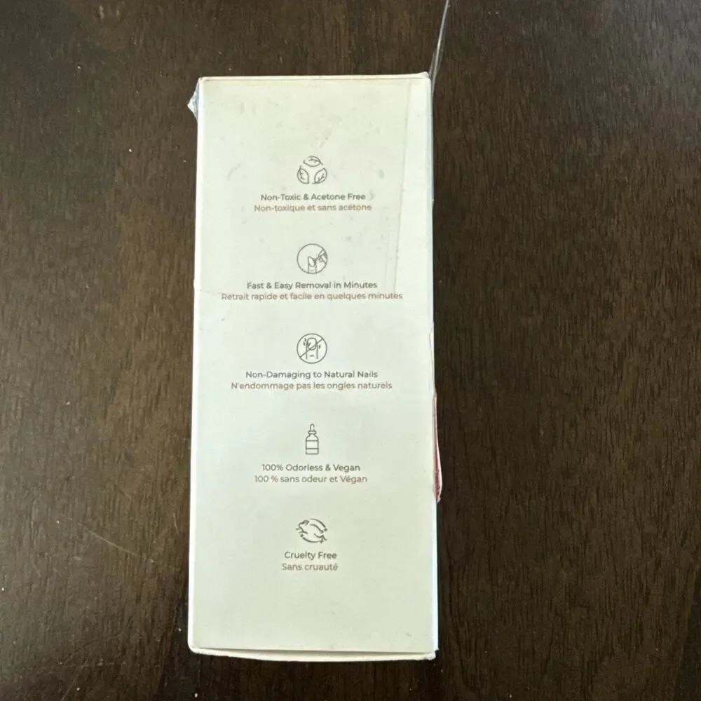 Bye Bye Adhesive™ | Press-On Nail Remover | Odorless, Non-toxic, Gentle | 30m...